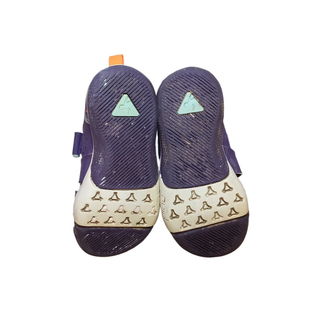 Plae 8 Toddler Girl Purple Water Friendly Fisherman Sandals